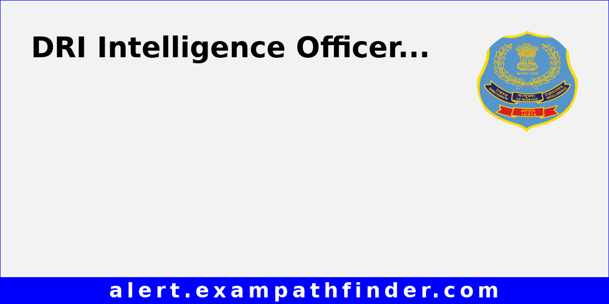 DRI Intelligence Officer