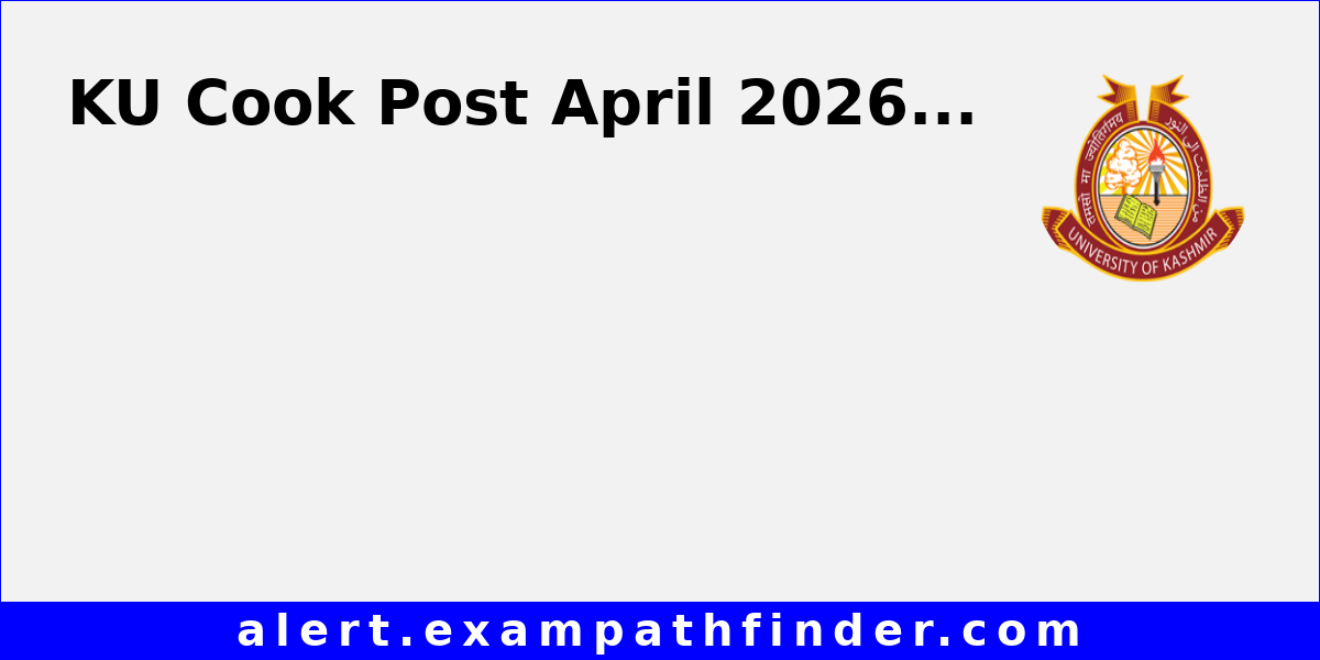 KU Cook Post April 2026