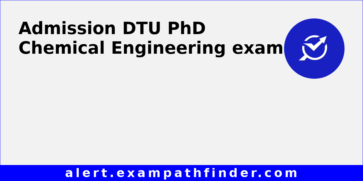 chemical engineering phd qualifying exam