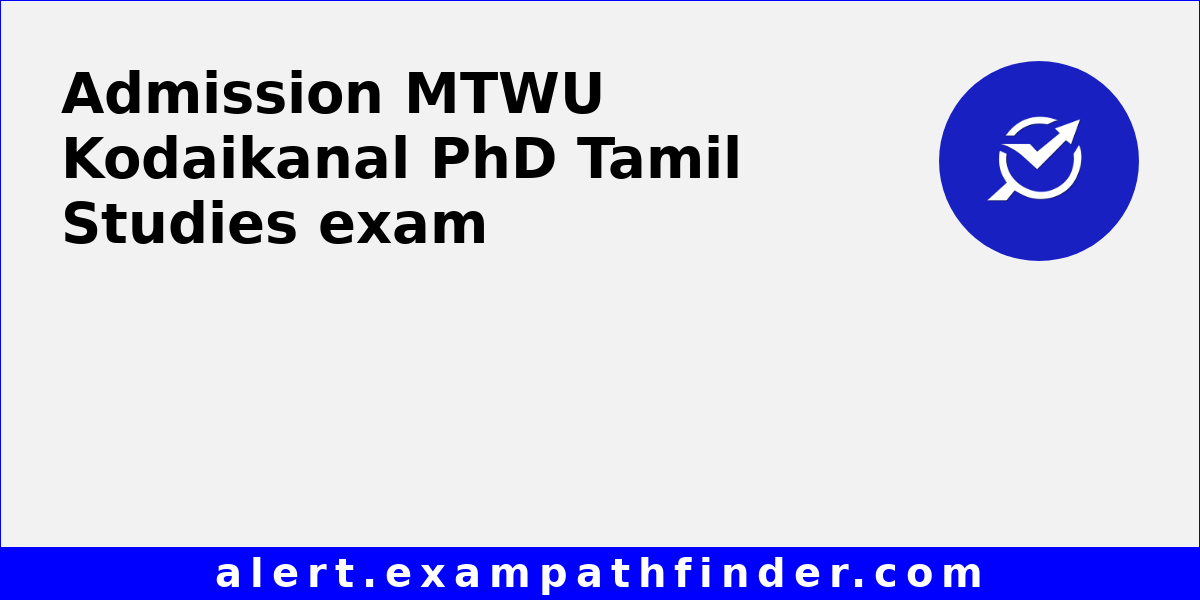 phd in tamil