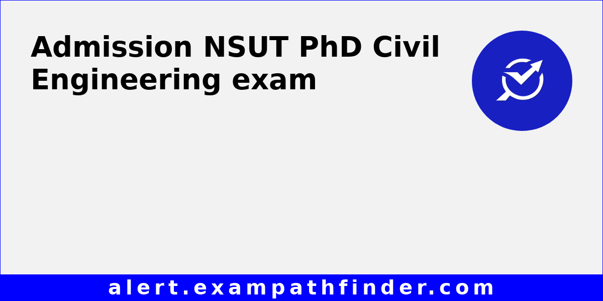 civil engineering phd admission 2021