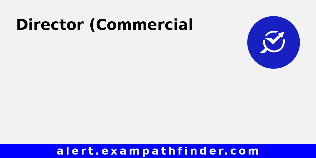 Msetcl Director (Commercial) Post in MSETCL via Deputation